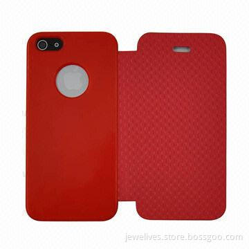 Leather skin cover for iPhone 5S